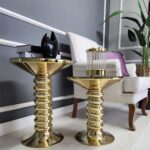 Mira Yan Sehpa İkili Takım - Gold